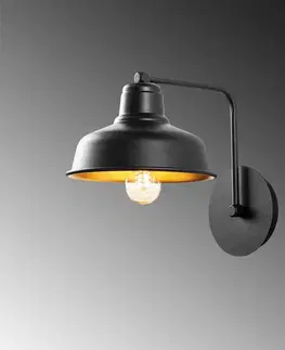 Nástěnná lampa Berceste - 181BLACK-A