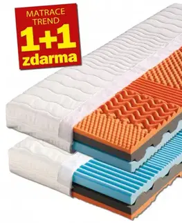 Matrace 1+1 zdarma bio pěna RONDA Dřevočal