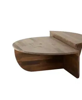 Sada konferenčních stolků Podium Wood - Walnut