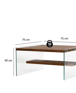 Konferenční stolek Aqua - Chestnut