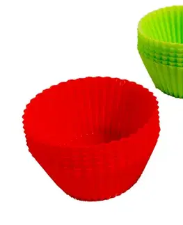 PROHOME - Košíčky na muffiny silikonové sada 6ks různé barvy
