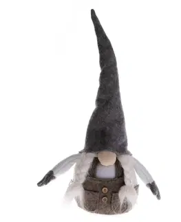 Vánoční textilní skřítek Tony, 31 cm