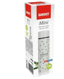 Banquet Termoska nerezová MINI 140 ml, espresso