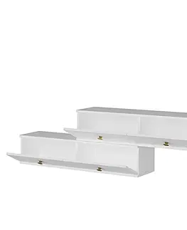 TV stolek Zuzu Double - White