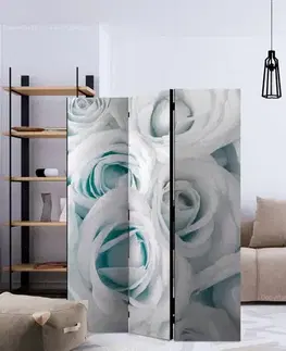 Paraván Satin Rose (Turquoise) Dekorhome