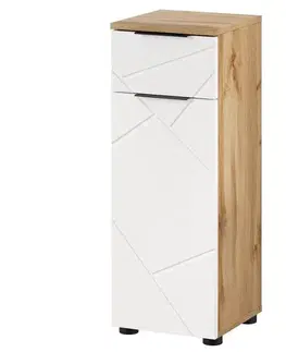 Szynaka Koupelnová skříňka nízká MAZI WHITE 45 | 30 cm