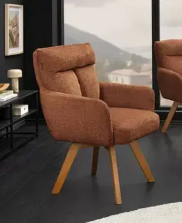Otočné jídelní křeslo 2 ks GYES Dekorhome