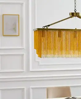 Závěsná lampa ORESTES Dekorhome