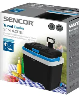 Sencor SCM 4233BL-EUE3 autochladnička, 33 l