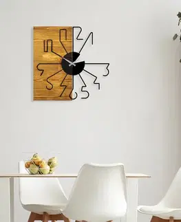 Dekorativní dřevěné nástěnné hodiny Wooden Clock 29