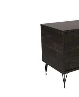 Noční stolek Luna - Dark Brown