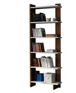 Knihovna Order White Walnut