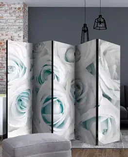 Paraván Satin Rose (Turquoise) Dekorhome