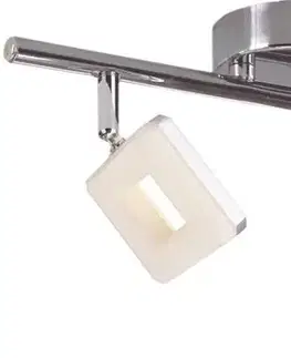 Nástěnná lampa s LED páskou 2X5W chrom CYNTHIA