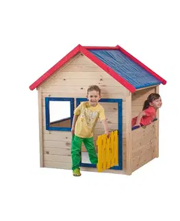 Woody Zahradní domeček s barevným lemováním