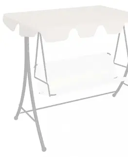 Stříška na zahradní houpačku 150/130x70/105 cm Dekorhome