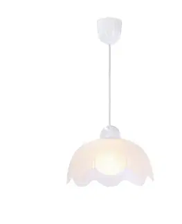 Závěsná lampa Pansy 18 1x60W e27 bílé stínidlo