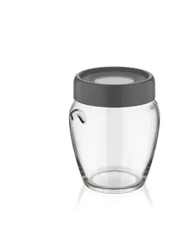 PROHOME - Dóza sklo 580ml s víčkem různé barvy