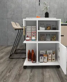 Víceúčelová skříňka Rebusa - White