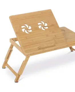 Odkládací stolek B070 NAT, bambus