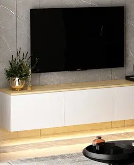 TV stolek Neon - White v2
