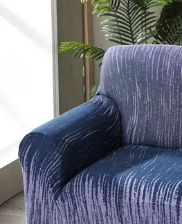 4Home Napínací potah na křeslo Wave, 75 - 95 cm