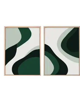 Dekorativní rámovaný obraz z MDF (3 kusy) Huhu204 - 50 x 70