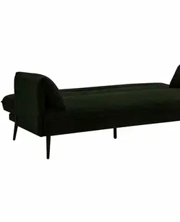Rozkládací sofa Amelia, zelená