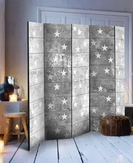 Paraván Stars on Concrete Dekorhome
