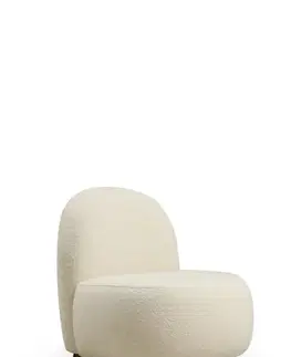 Křeslo ušák Tina - Bouclet White