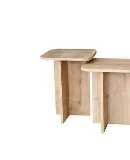 Sada odkládacích stolků Blues Set - Sapphire Oak