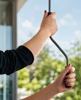 Svislá markýza Tacoma 160 cm, šedá, 160 cm