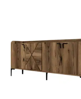 Konzolový stolek Venedik - Walnut
