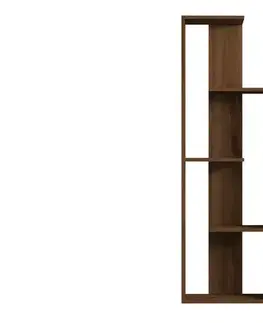 Knihovna Wand - Walnut
