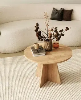 Konferenční stolek Mushroom - Sapphire Oak
