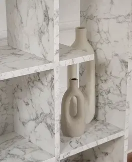 Knihovna Manco - Carrara Marble