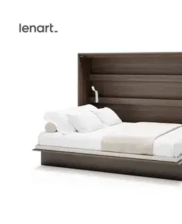 Dig-net nábytek Sklápěcí postel Lenart BED CONCEPT BC-04 dub dunin | 140 x 200 cm