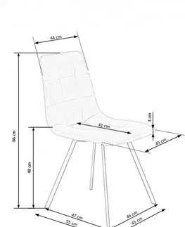 Jídelní židle K402 Halmar