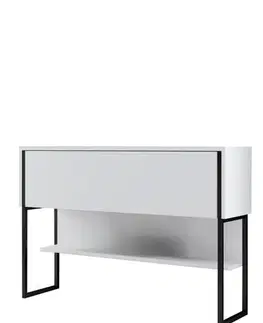 Komoda Luxe - Black, White