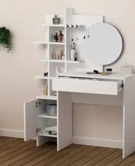 Kosmetický stůl Mup White