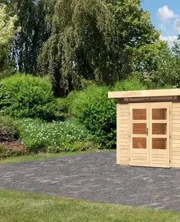 Dřevěný zahradní domek KANDERN 2 Lanitplast