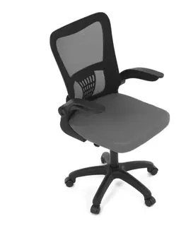 Autronic KA-K2006 GREY Kancelářská židle, šedá