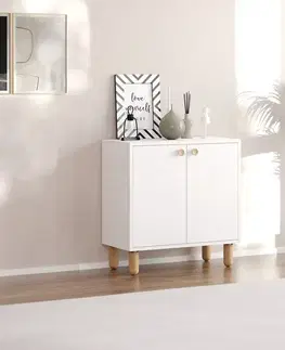 Víceúčelová skříňka Lina - White