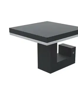 Panlux Venkovní nástěnné LED svítidlo Bari N antracit, IP54, 10 W