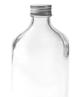 PROHOME - Láhev placatka skleněná 200ml
