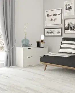 Černá kovová LED stolní lampa 5,4 W Sakai Ledea