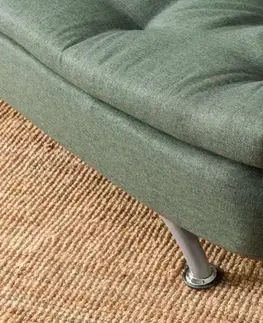 Trojmístná rozkládací pohovka Rivo - Green