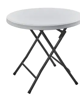 Skládací stůl CATERING Ø 80 cm - POSLEDNÍ 1 KS