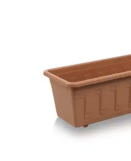 PLASTKON - Truhlík 60cm GARDEN terakota