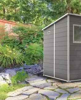 KETER Zahradní domek RAMON PENT 6x6 | šedá